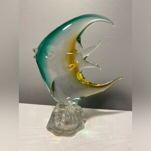 Angel Fish Glass Figurine